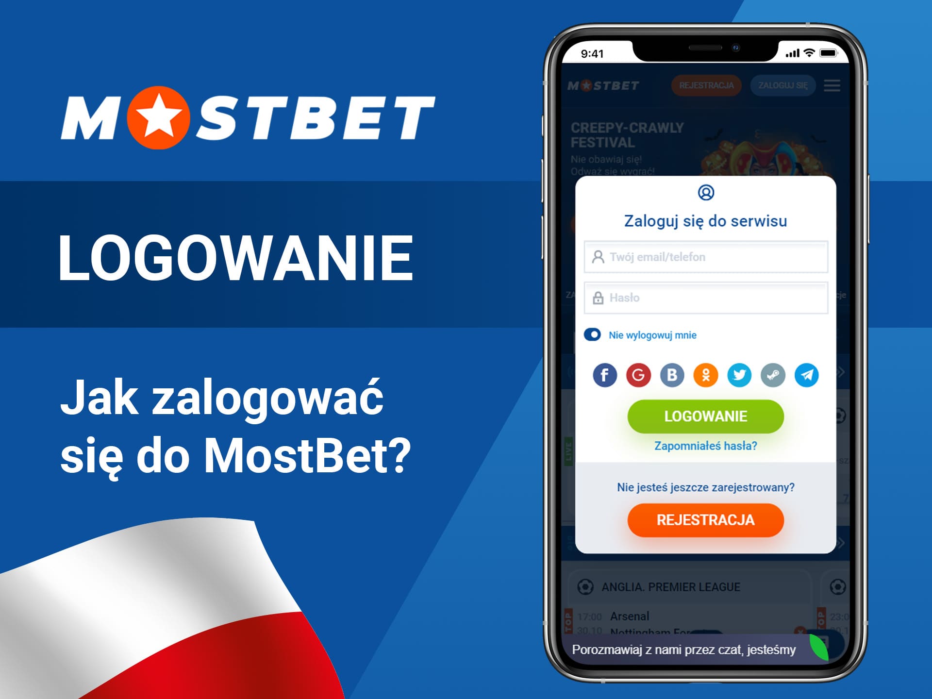 Jak zalogować się do MostBet